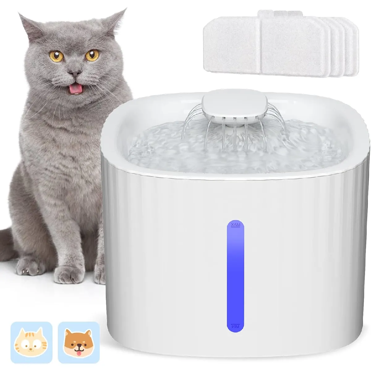 Meilleurs prix pour Fontaine à Eau de 3L pour Chat Chien