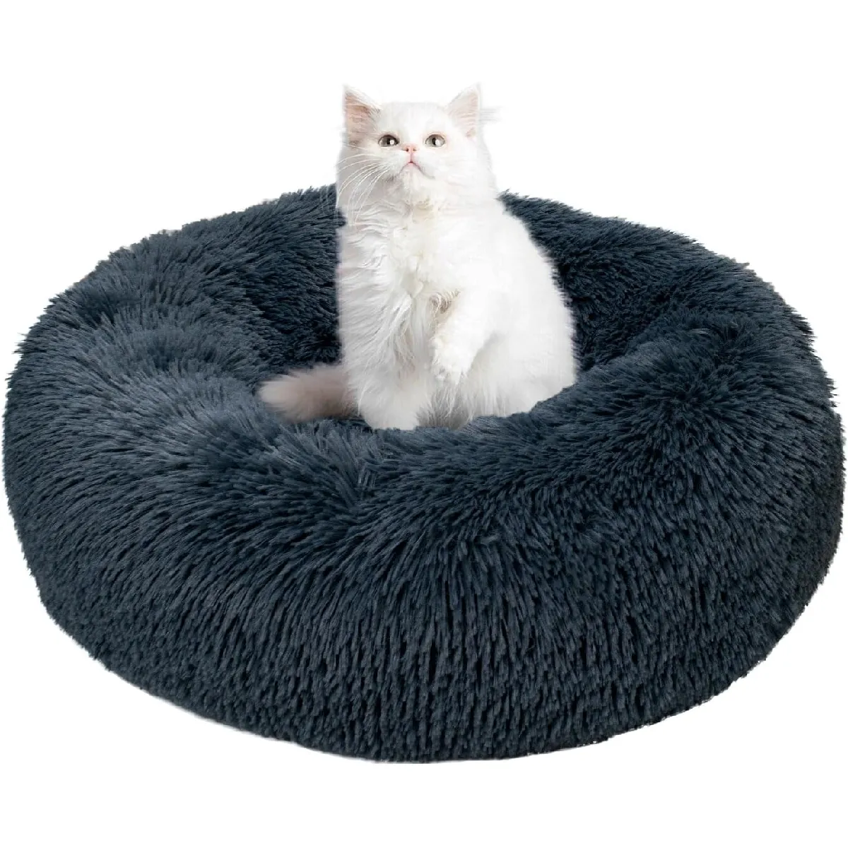 Comparer les prix de Panier Rond pour Chien Chat 50cm noir