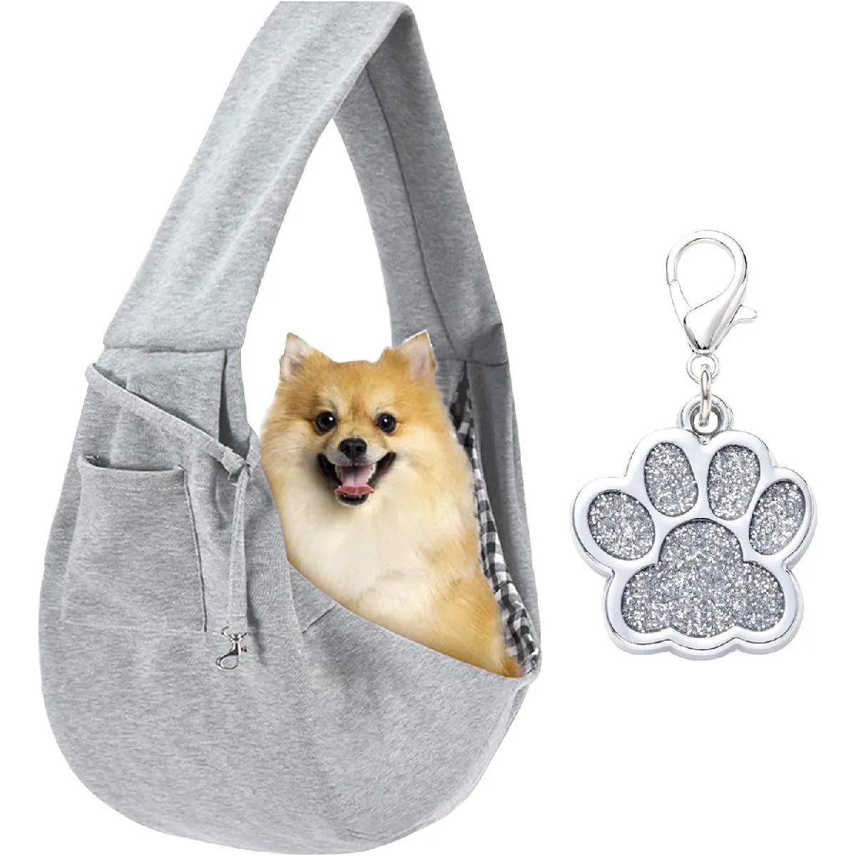 Meilleurs prix pour Sac bandoulière mains libres ajustable pour petits animaux