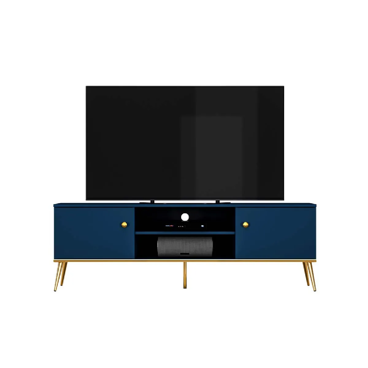 Otitec Meuble TV design - Bleu foncé