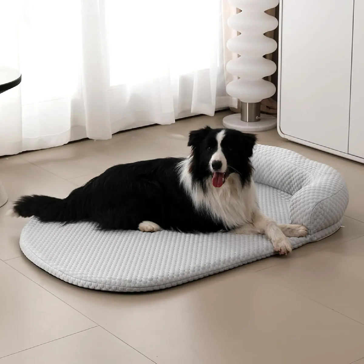Comparer les prix de Panier Chien Orthopedique gris M