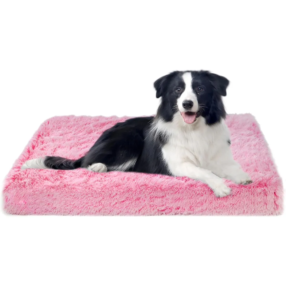 Meilleurs prix pour Panier Grand Chien, Base Antidérapante 100 x 60 x 10 cm rose