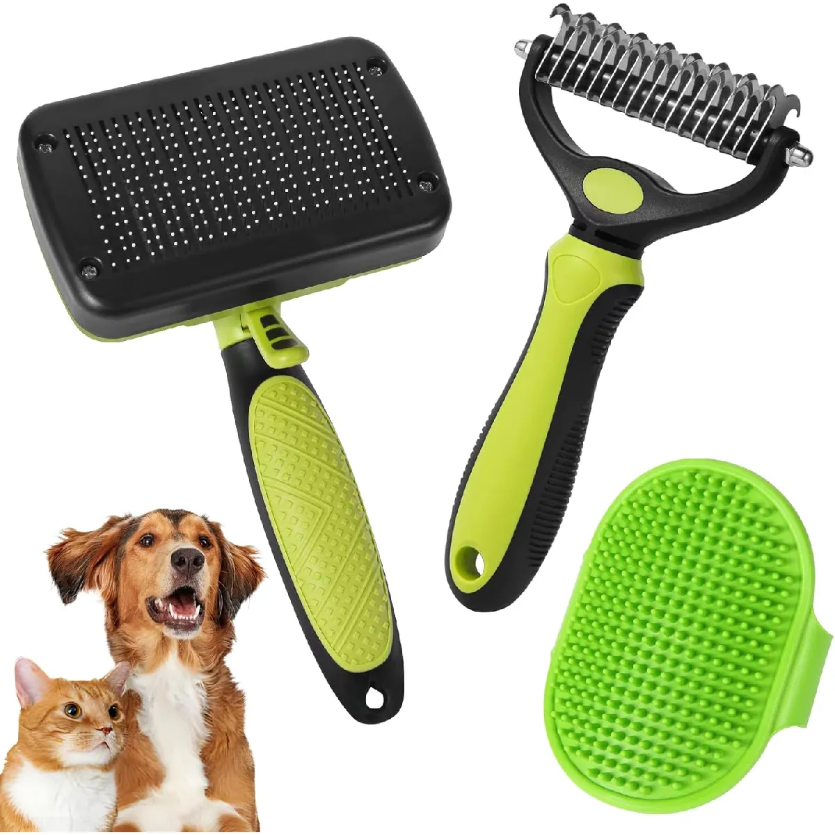Comparer les prix de Brosse pour chien à poils courts – Élimine efficacement les poils morts