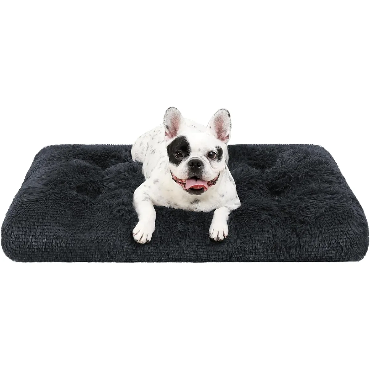 Meilleurs prix pour Panier pour Chien Petite Taille, 60x45cm gris foncé