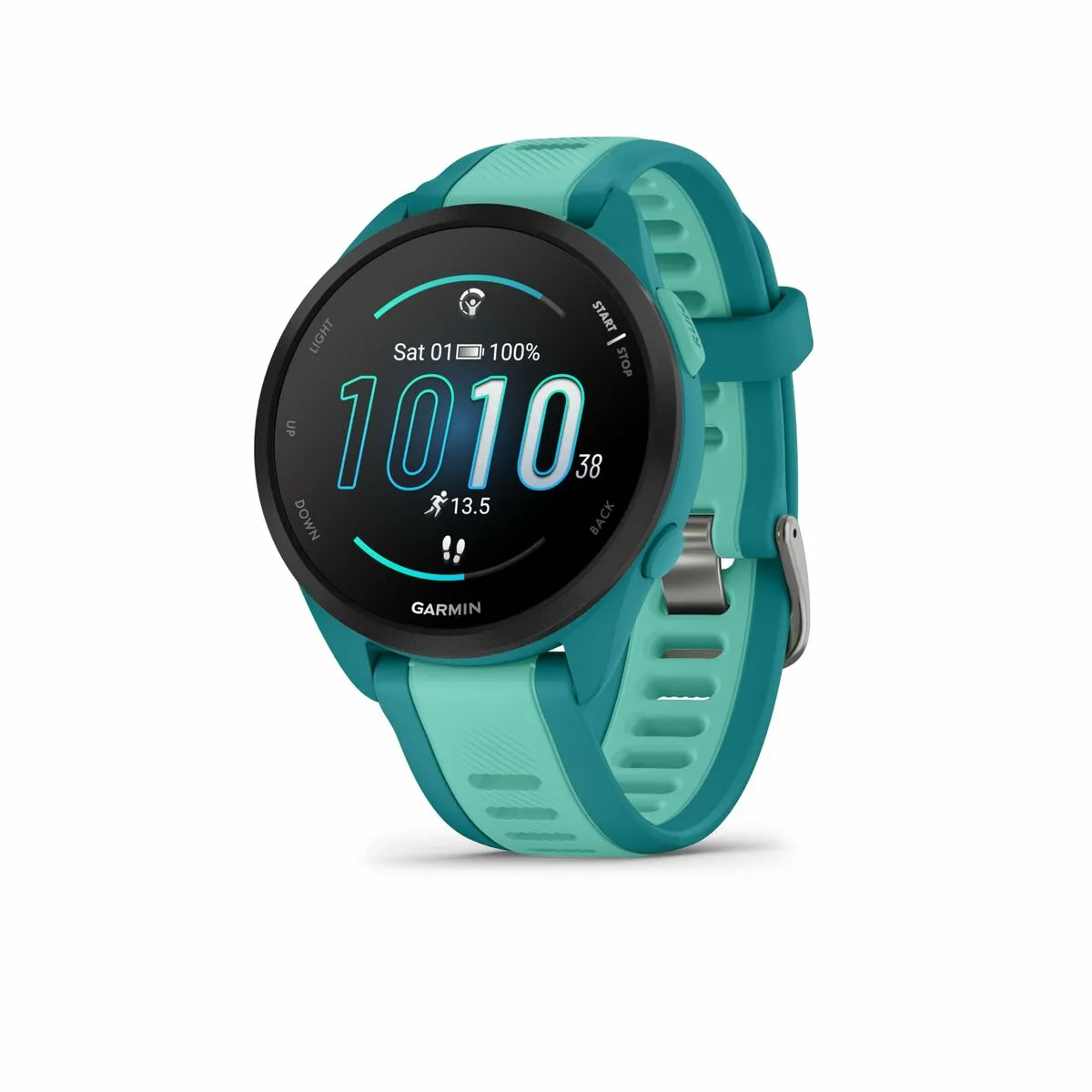 Montre intelligente GARMIN Forerunner 165 Music Bleu Argenté 1,2 43 mm