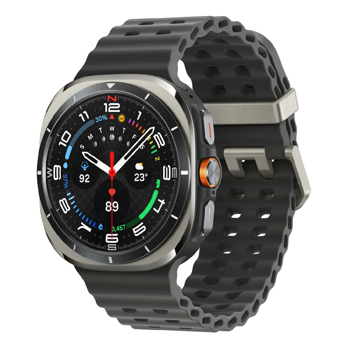Samsung Galaxy Watch Ultra 2025 LTE Smartwatch Titanio - vue 2