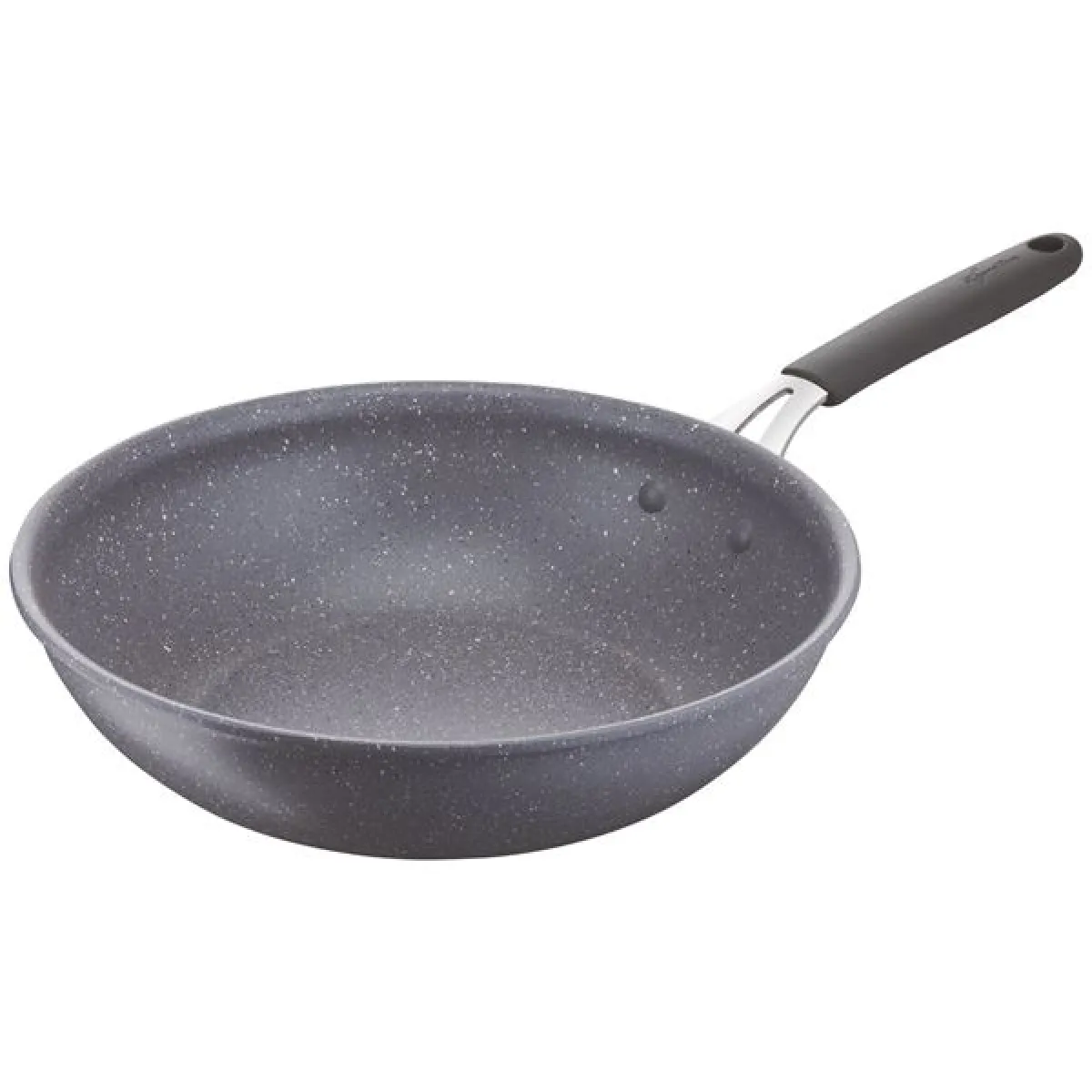 Lagostina Poêle Wok Aluminium 28Cm - 012163041828 - Tempra Minéral