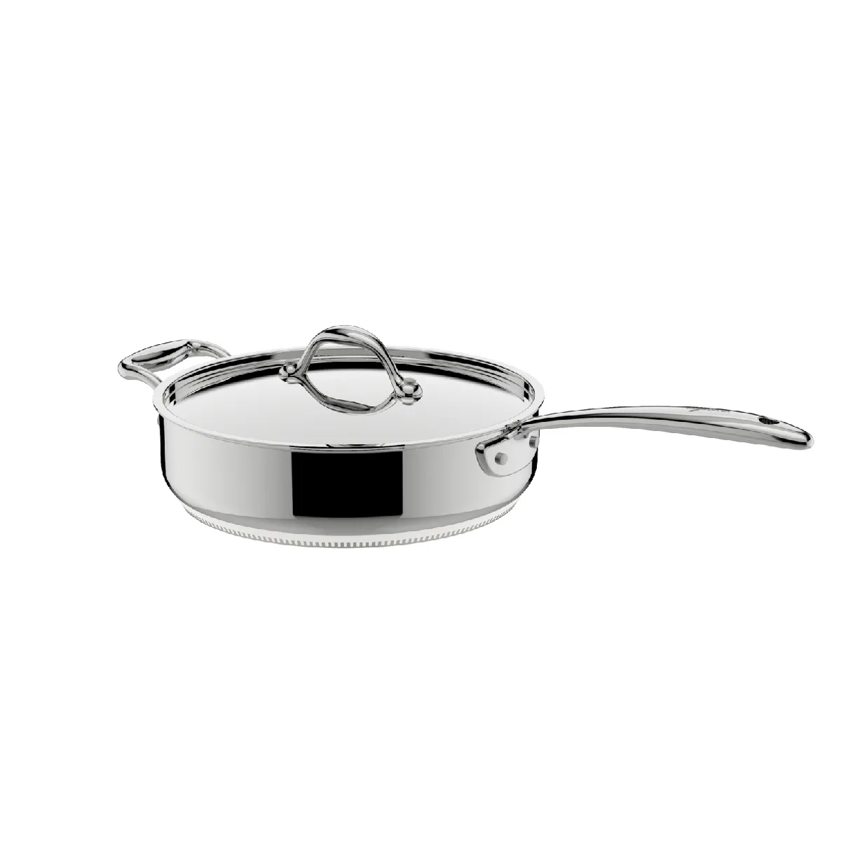 LAGOSTINA Sauteuse inox 26cm + couvercle - 11116032026 - Accademia Lagofusion - 