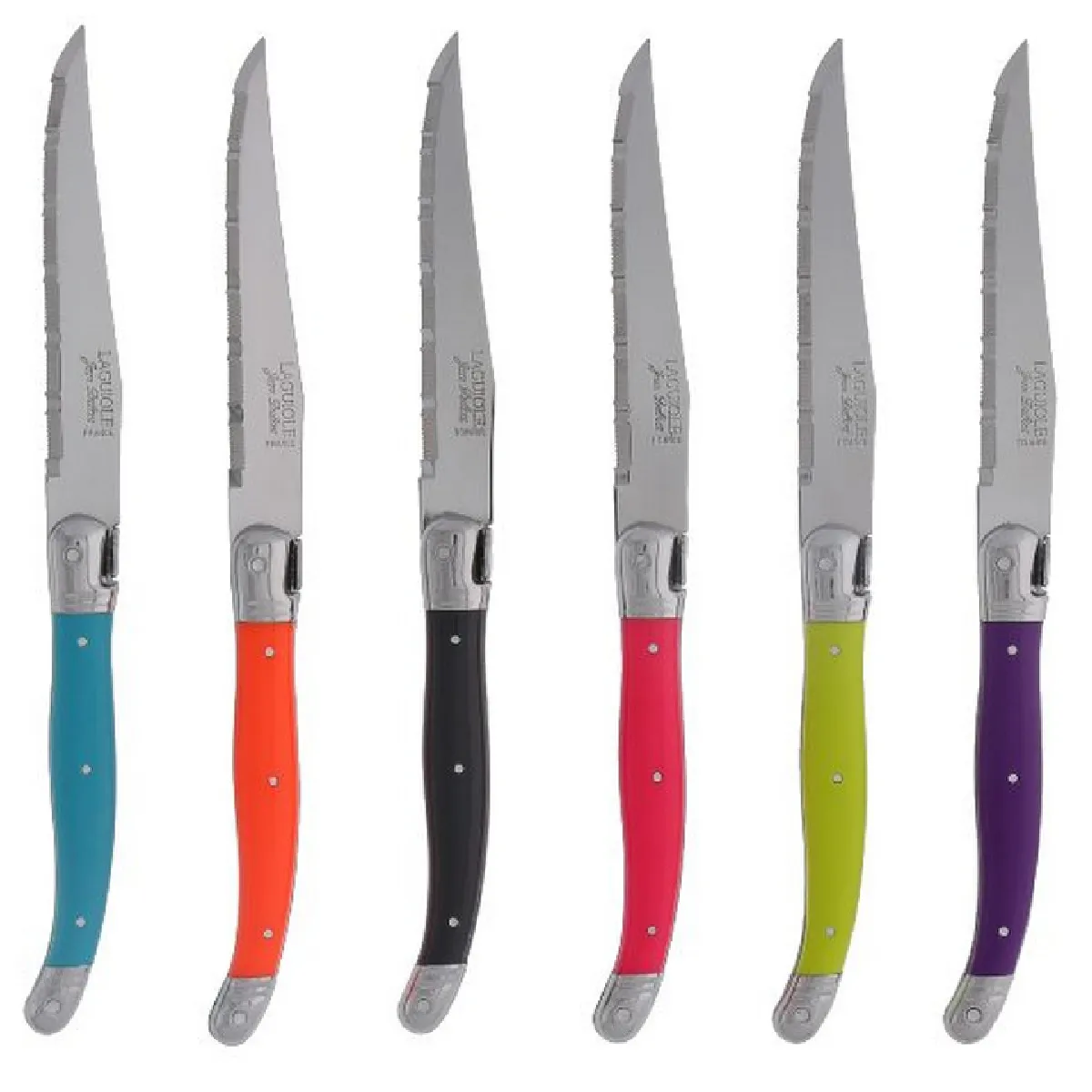 Pradel Jean Dubost - Coffret de 6 couteaux à steak - Image 3