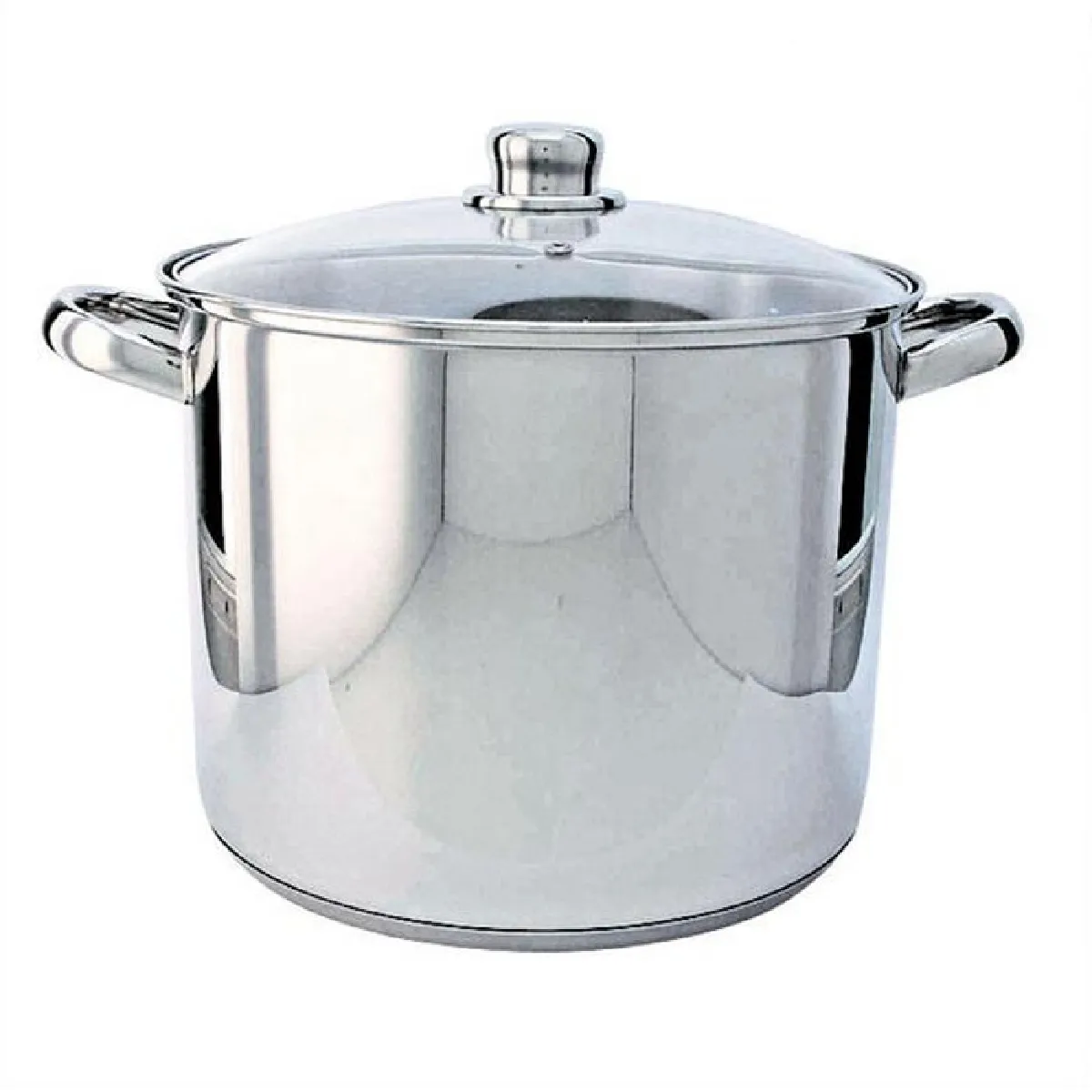 Beka Marmite Inox Avec Couvercle Verre - 28 Cm