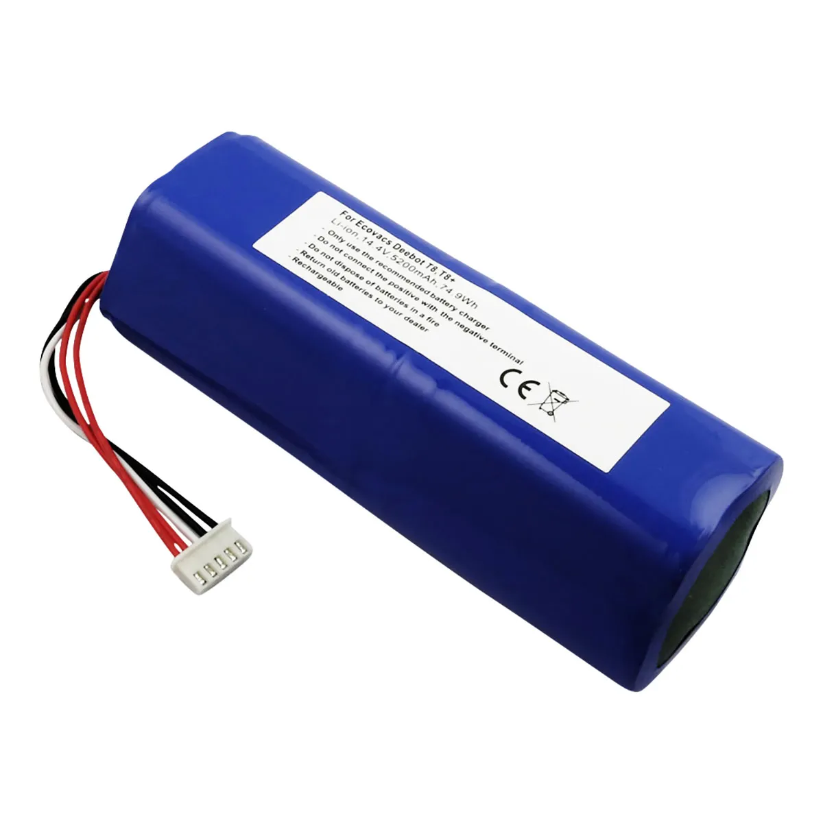 Avizar Noir Batterie Ecovacs Deebot T8