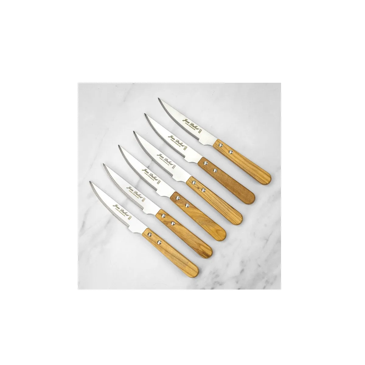 Coffret de 6 couteaux grill - CB10A79SC16311 - JEAN DUBOST