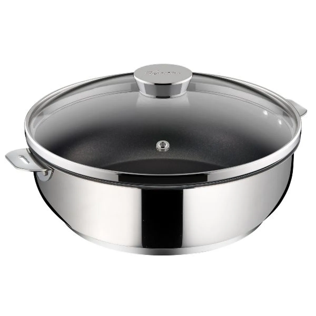 LAGOSTINA Sauteuse inox 28 cm + couvercle - 12138032028 - Salvaspazio+ - 