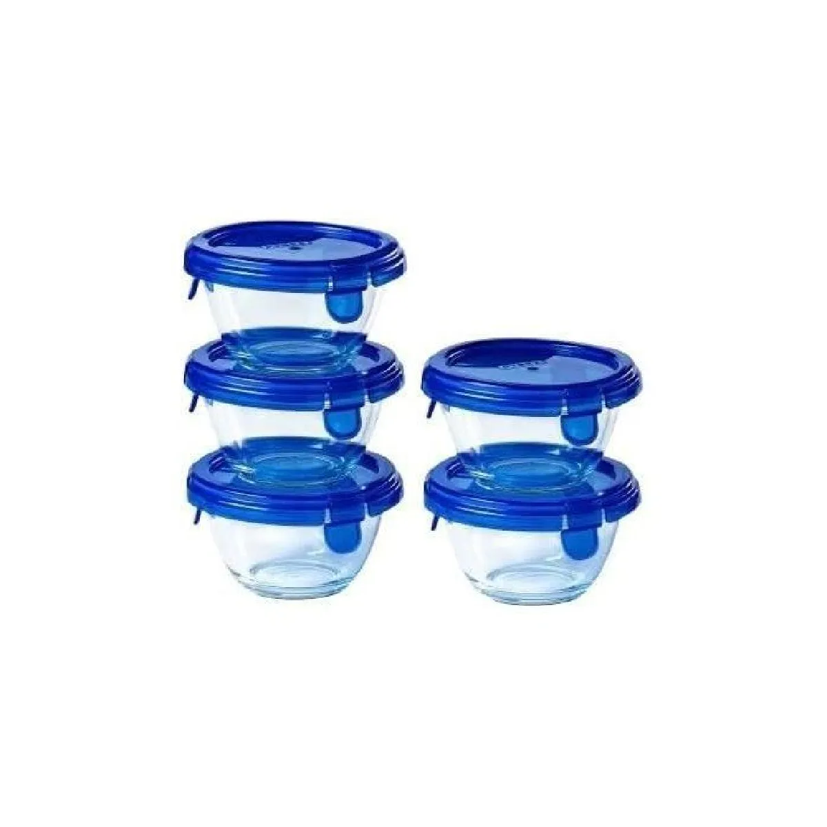 Pyrex Lot De Mini Bols Ronds - 5 Pièces