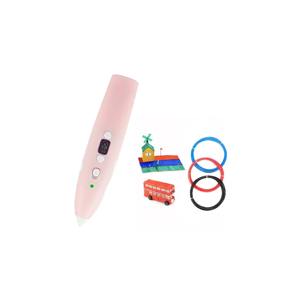 Arzopa Stylo 3D Éducatif - 12 Couleurs