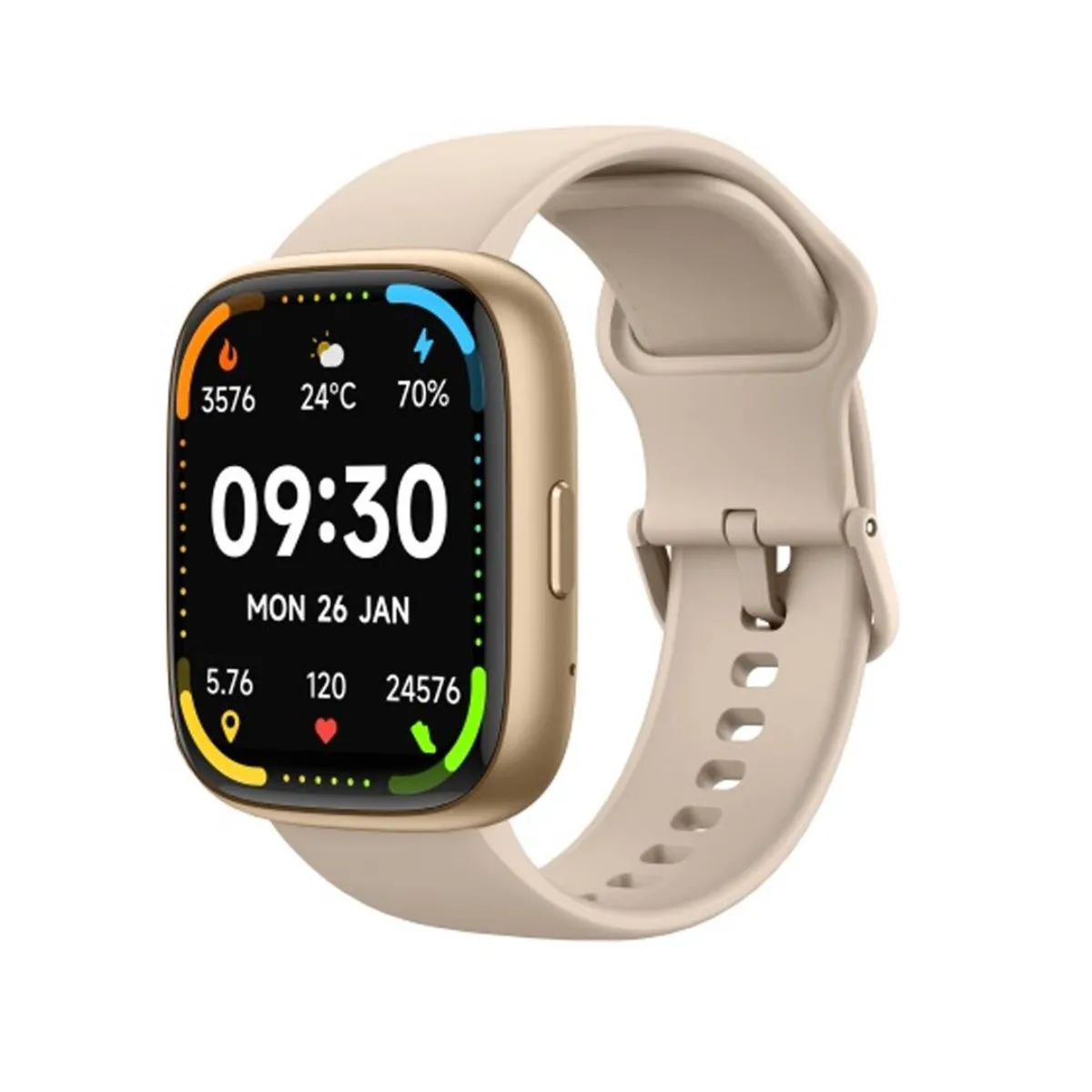 Montre connect&eacute;e MaxCom Ecowatch 6 Gold
