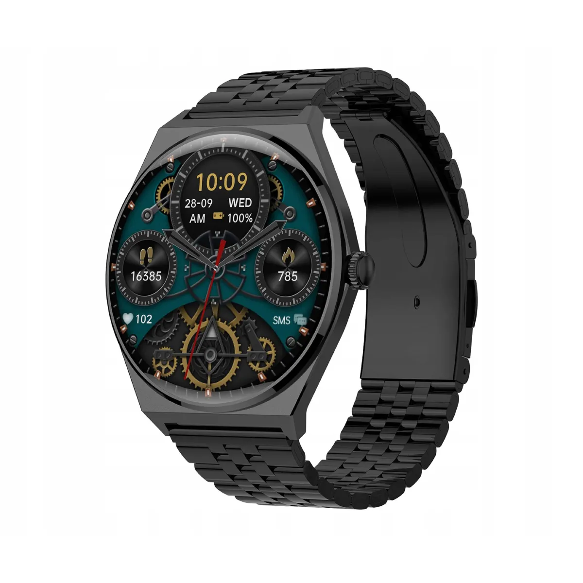 Maxcom - Smartwatch Ecowatch 5 - Montre connectée - Noir - Image 2
