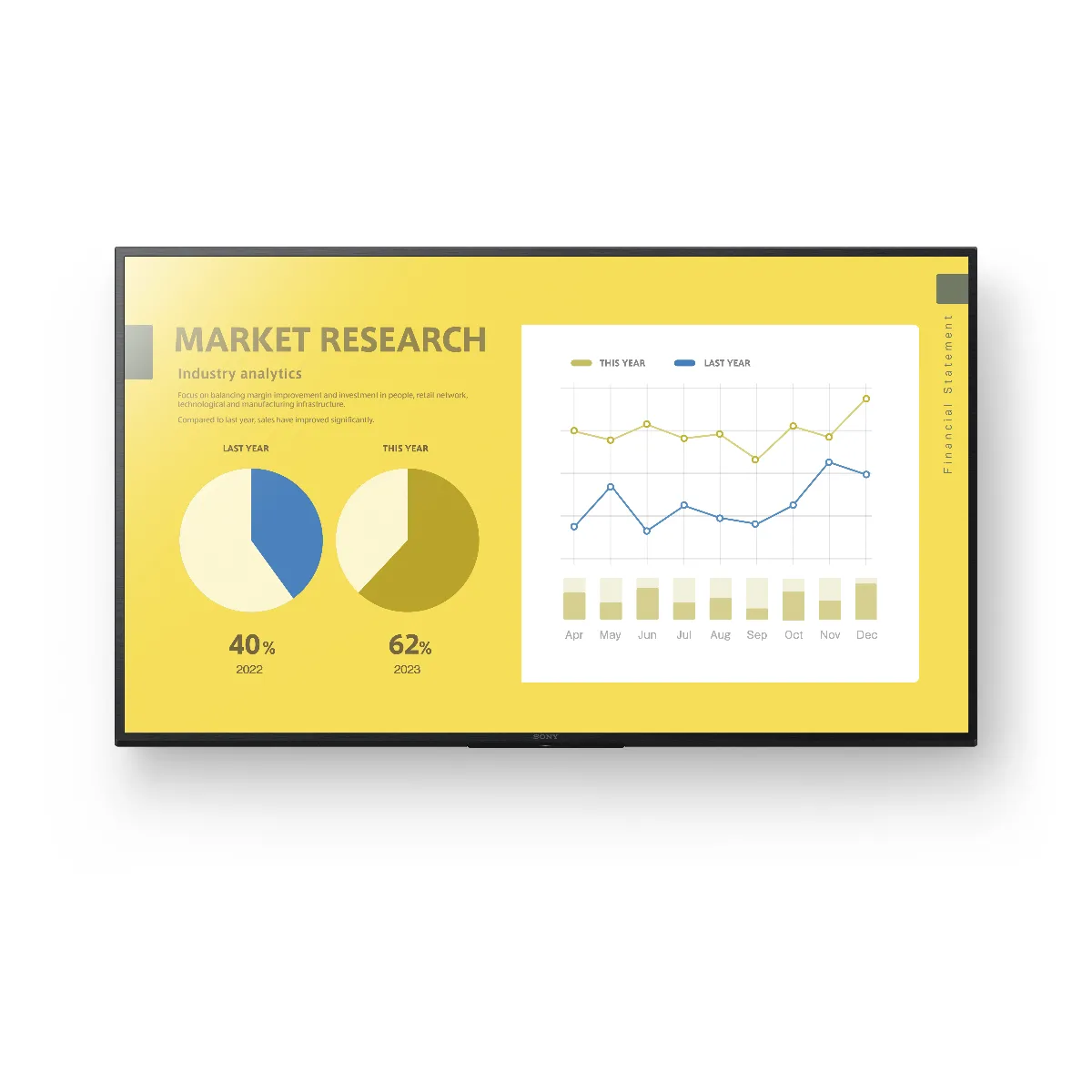 Sony Bravia Professional Displays FW-55EZ20L - Classe de diagonale 55 EZ20L Series écran LCD rétro-éclairé par LED - signalisation numérique - Android TV - 4K UHD (2160p) 3840 x 2160 - HDR - Direct LED - noir de jais