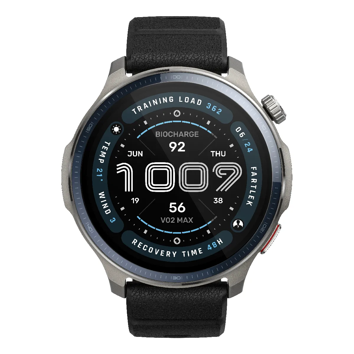 AMAZFIT  Balance 2 3,81 cm (1.5"") AMOLED Num&eacute;rique 480 x 480 pixels &Eacute;cran tactile Gris Wifi GPS (satellite)