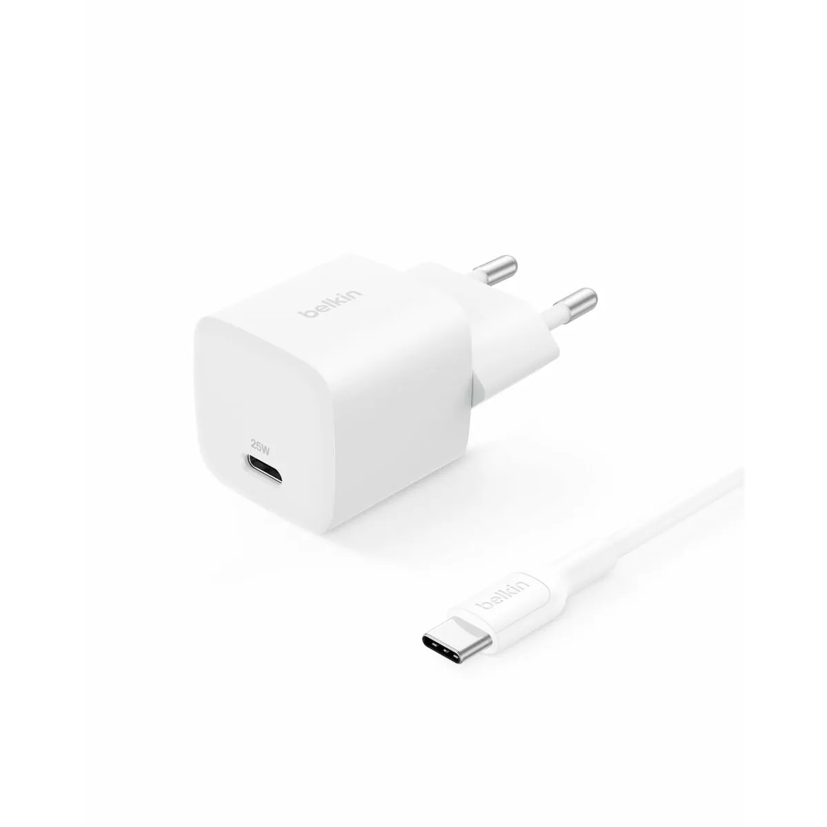 Belkin BoostCharge Chargeur secteur USB C + Câble USB C vers USB C - vue 2