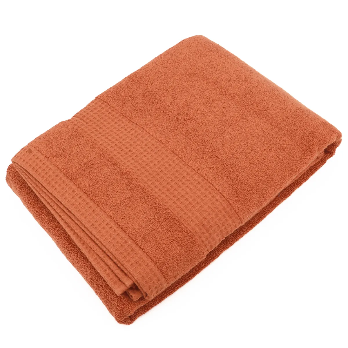 Linnea drap de bain coton Natural - ocre