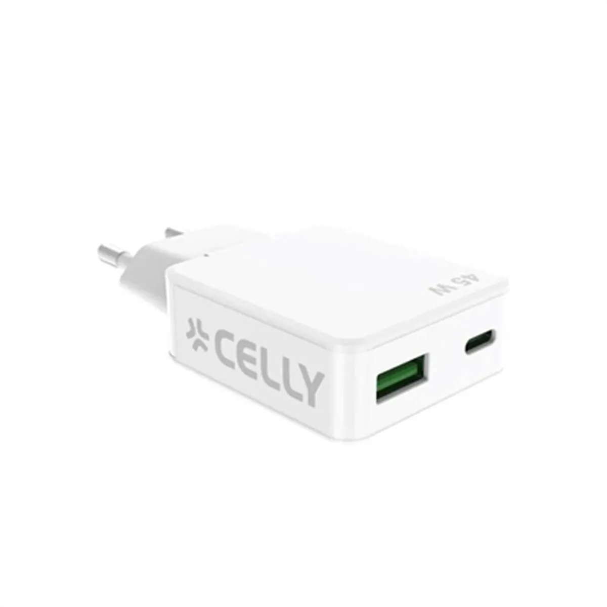 Celly Blanc Chargeur Secteur Usb-C - 45 W