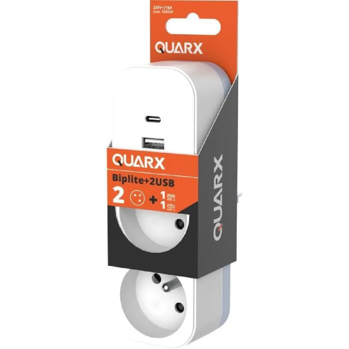 Everflourish Blanc Quarx Biplite 2P+T16a + 2Usb Bi Ton - Image 4