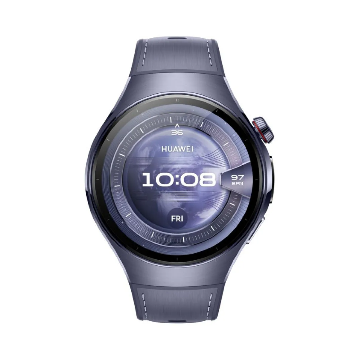 Montre connectée Huawei Watch 5 46 mm Bluetooth Violet avec bracelet en composite Violet