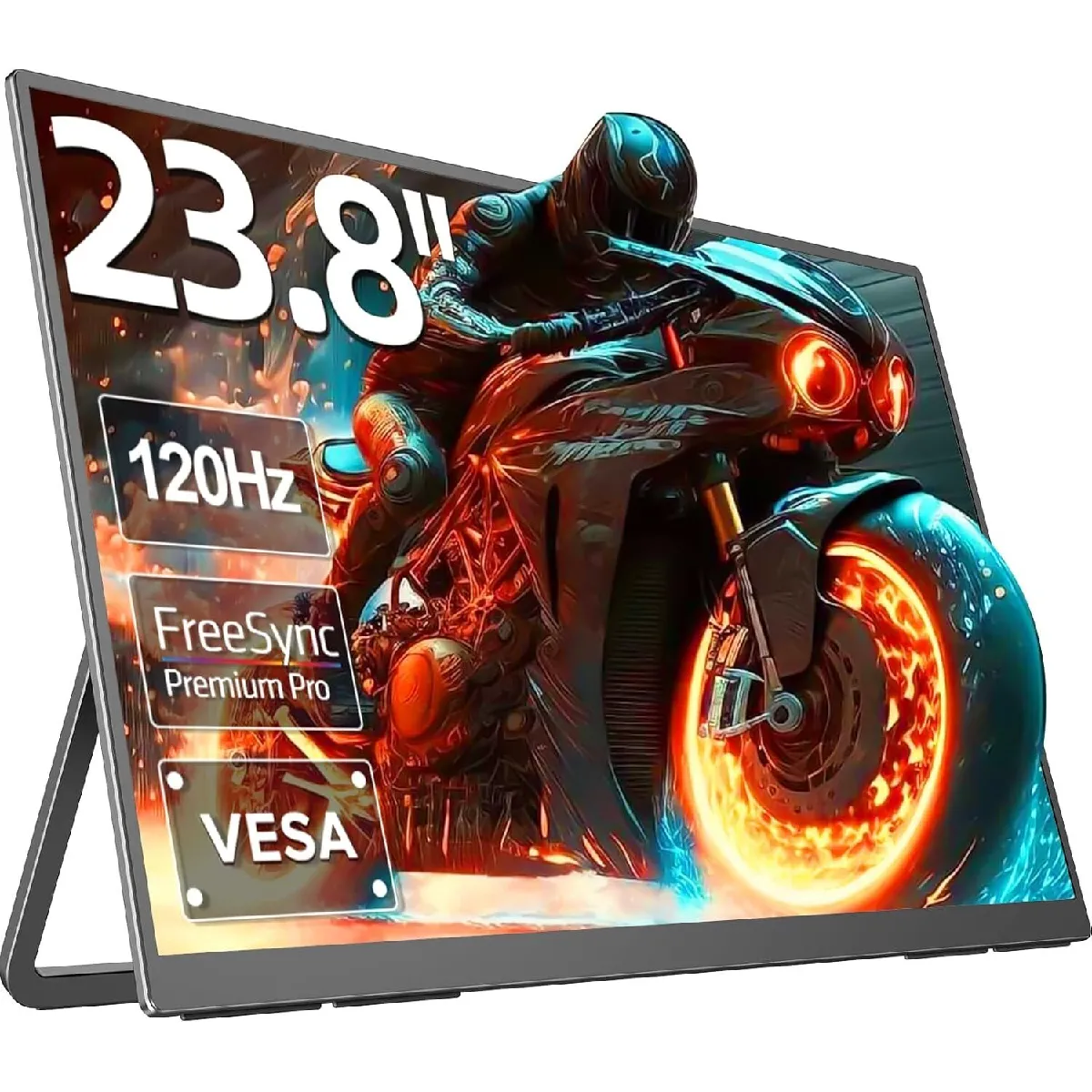 Monitor PcComponentes 23.8" Full HD 120Hz IPS FreeSync HDR USB-C HDMI VESA - Image 2