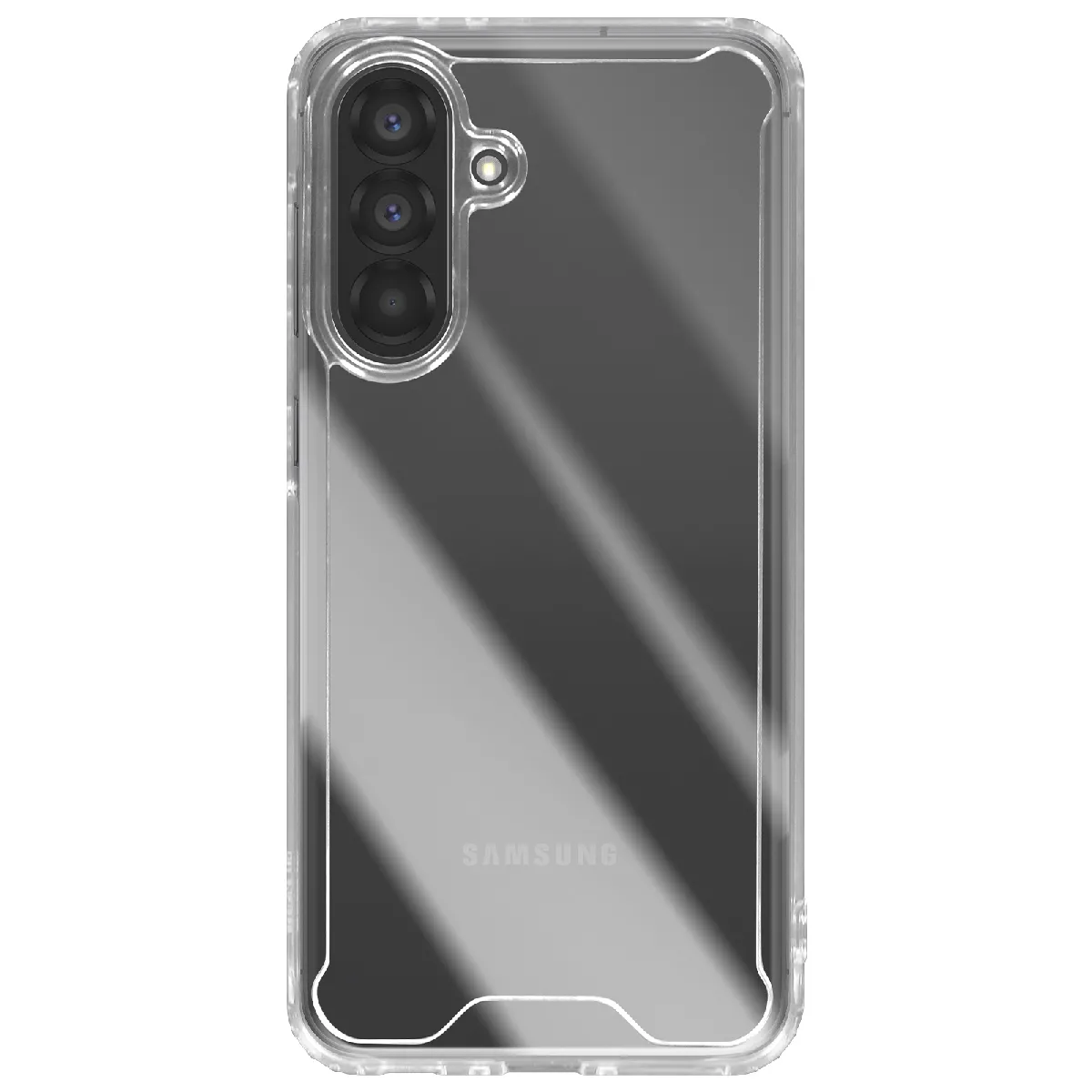 Avizar Coque Pour Samsung Galaxy A17 Rigide Avec Coins Renforcés Transparent