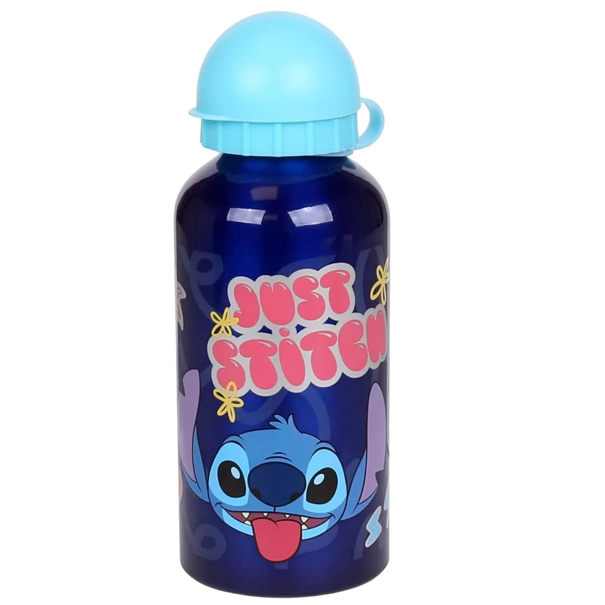 Disney Bleu Gourde 400 Ml Stitch Pour Enfant Sport Collection Palms