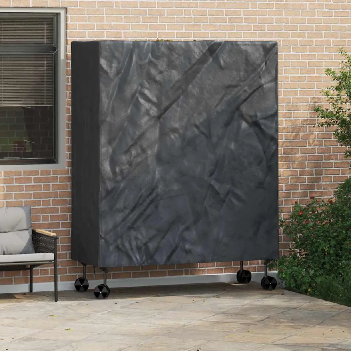 vidaXL Housse pour mobilier d'extérieur 165 x 70 x 185 cm - vue 2