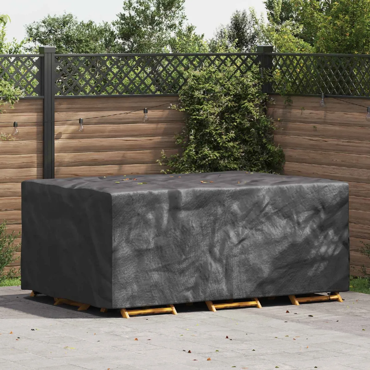 vidaXL Housse pour mobilier d'extérieur 230 x 165 x 80 cm - vue 2