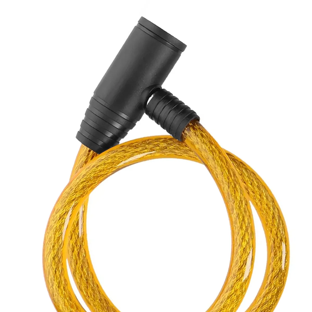 Antivol Spirale à Clé Dunlop – Longueur 150 Cm – Diamètre 8 Mm – Vélo, Scooter, Moto, Portail