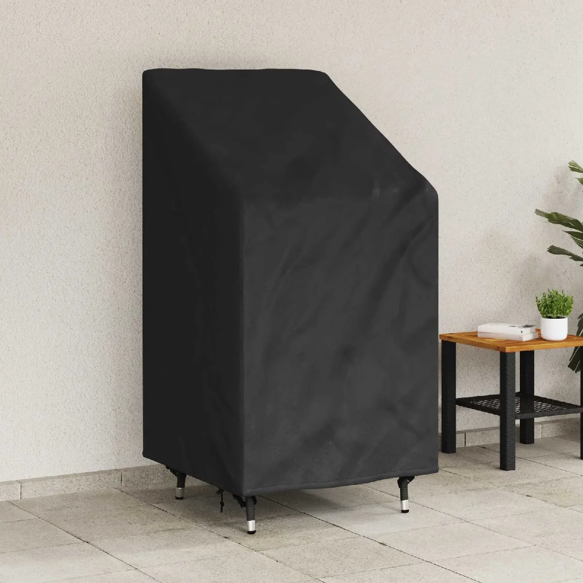 vidaXL Housse de chaise de jardin 70 x 70 x 85 / 125 cm Tissu