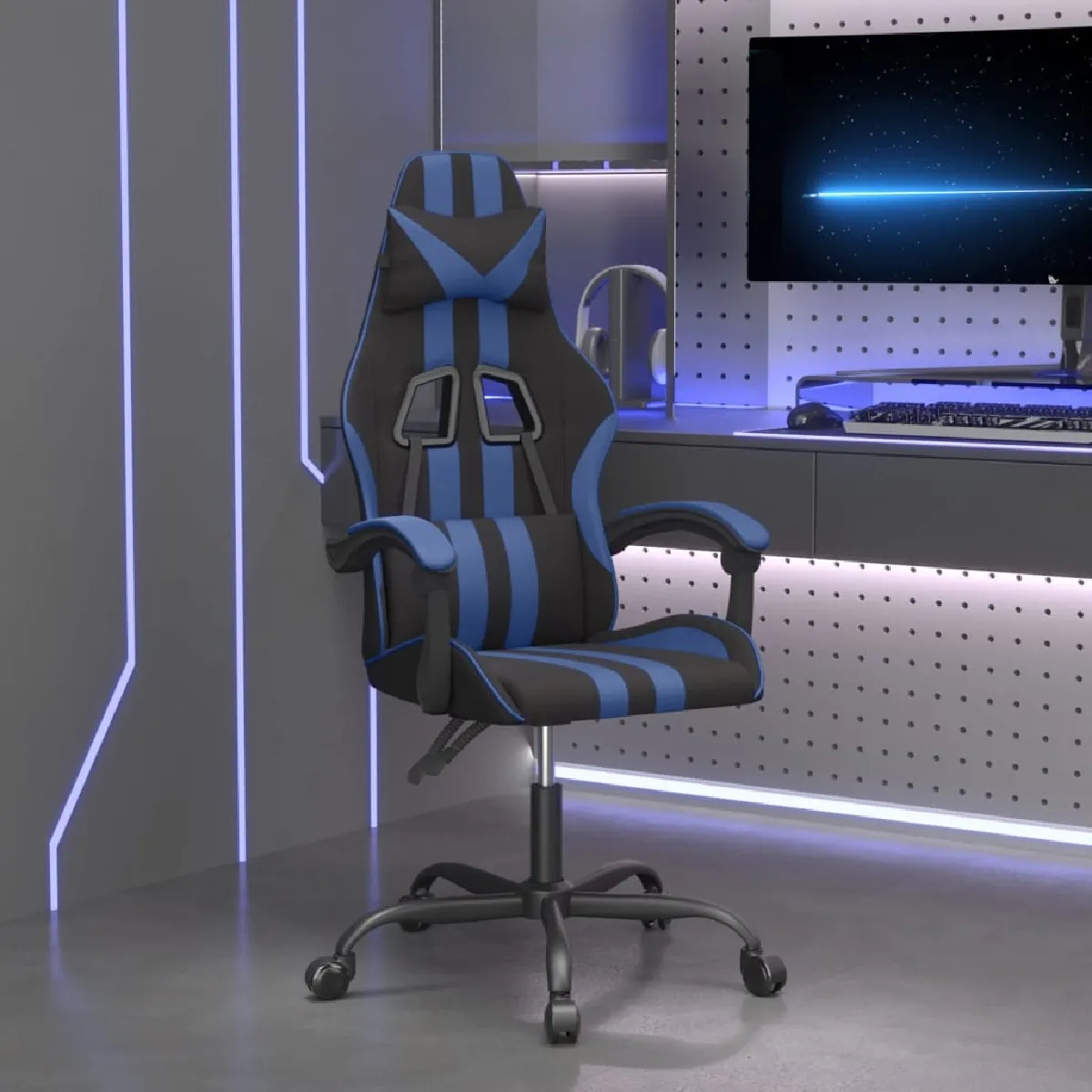 vidaXL Chaise de jeu pivotante et Similicuir - vue 9