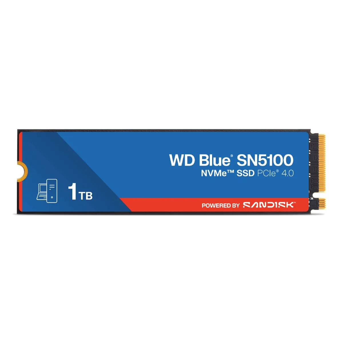 Disque SSD SanDisk WD Blue SN5100 1 To M.2 2280 PCIe NVMe