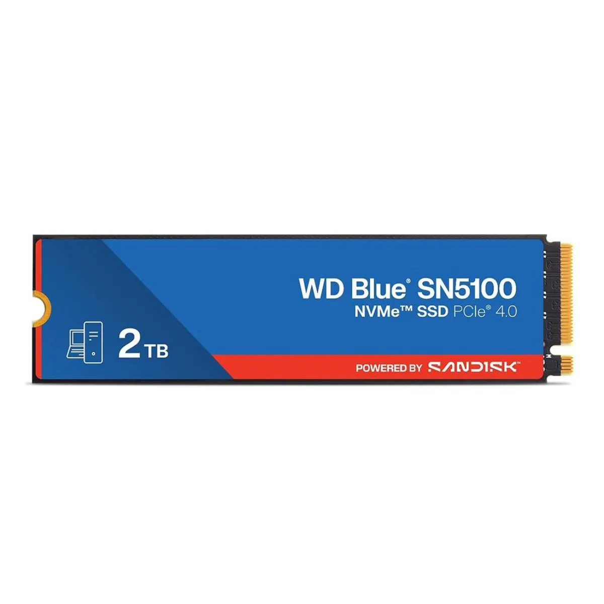 Disque SSD SanDisk WD Blue SN5100 2TB M.2 2280 PCIe NVMe