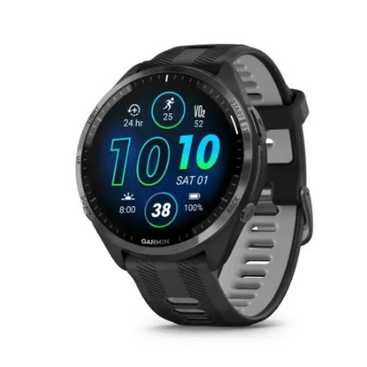 Montre connectée Garmin Forerunner 965 GPS intégré Autonomie 23 jours Écran AMOLED - vue 2