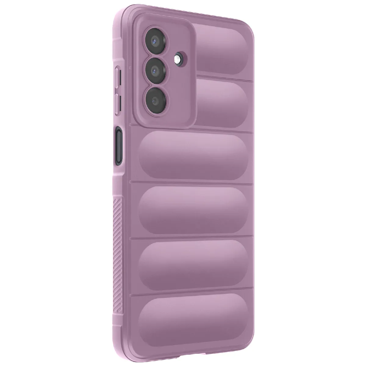 Avizar Rose Coque En Silicone Pour Samsung Galaxy A17 Design Texturé En Relief Soft-Touch