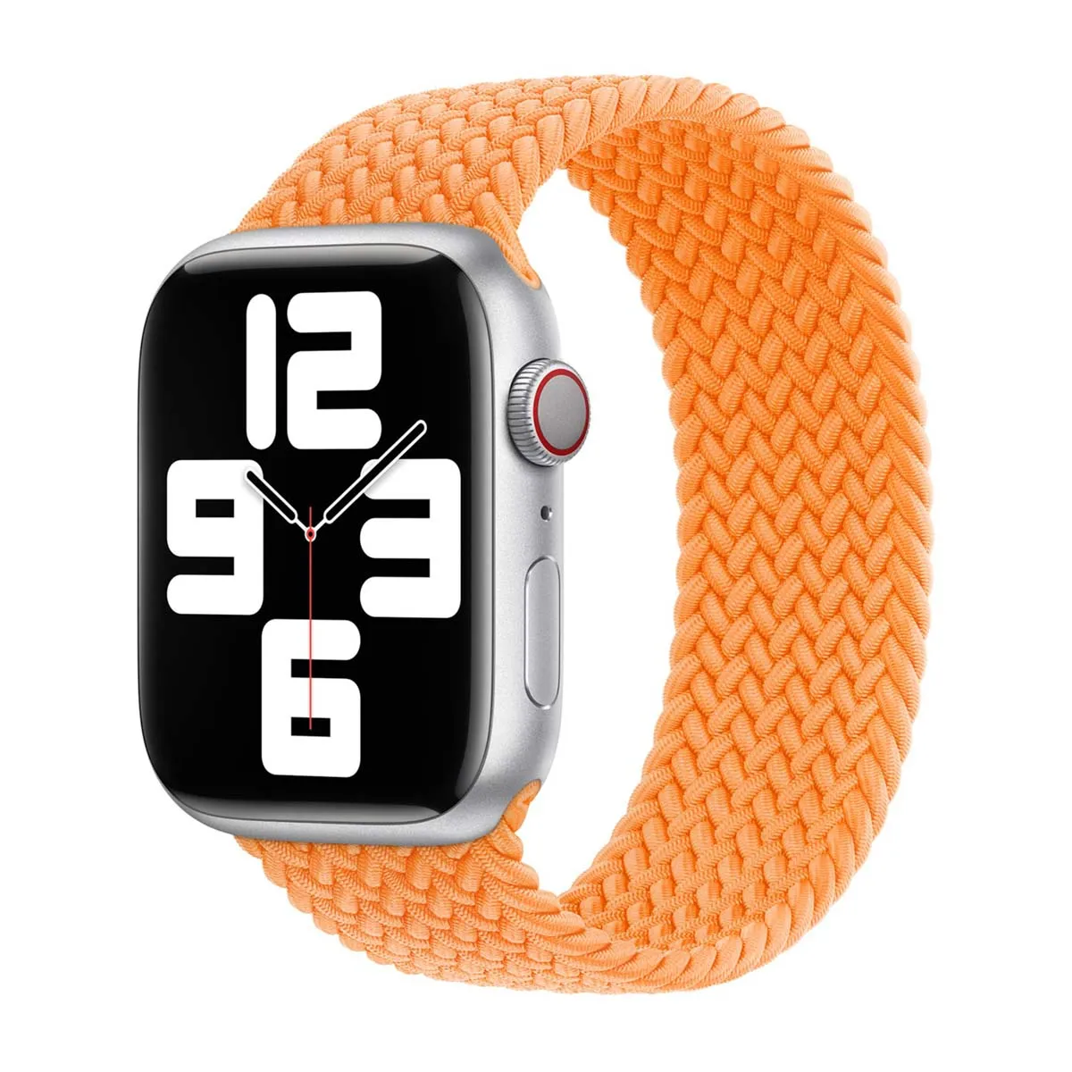 Bracelet Solo tressé pour Apple Watch 44454649 mm Taille 3 Bright