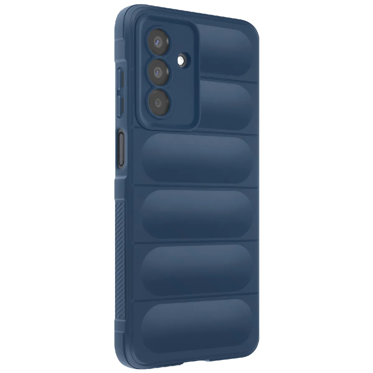 Avizar Bleu Coque En Silicone Pour Samsung Galaxy A17 Design Texturé En Relief Soft-Touch
