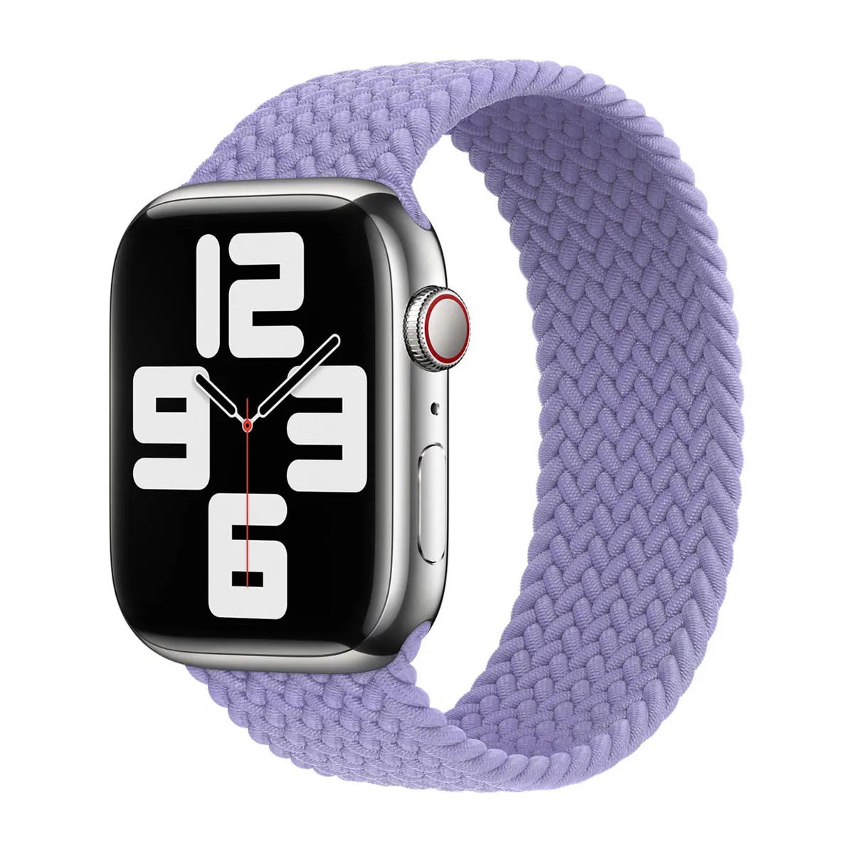 Bracelet Solo tressé pour Apple Watch   38/40/41/42 mm - Taille 6 - Lavender