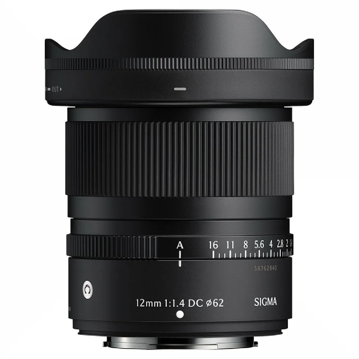 Sigma Noir Objectif Hybride Dc Contemporary 12 Mm F/1.4 Pour Monture Fuji X - Image 4