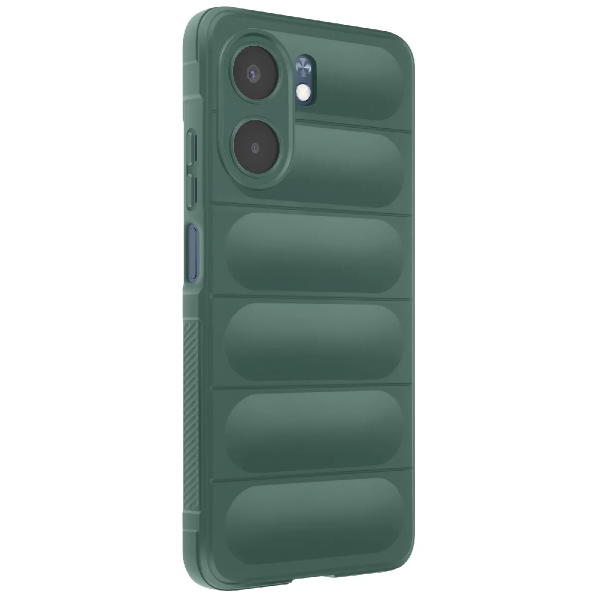 Avizar Vert Coque En Silicone Souple Pour Oppo A5x Avec Renfort Caméra