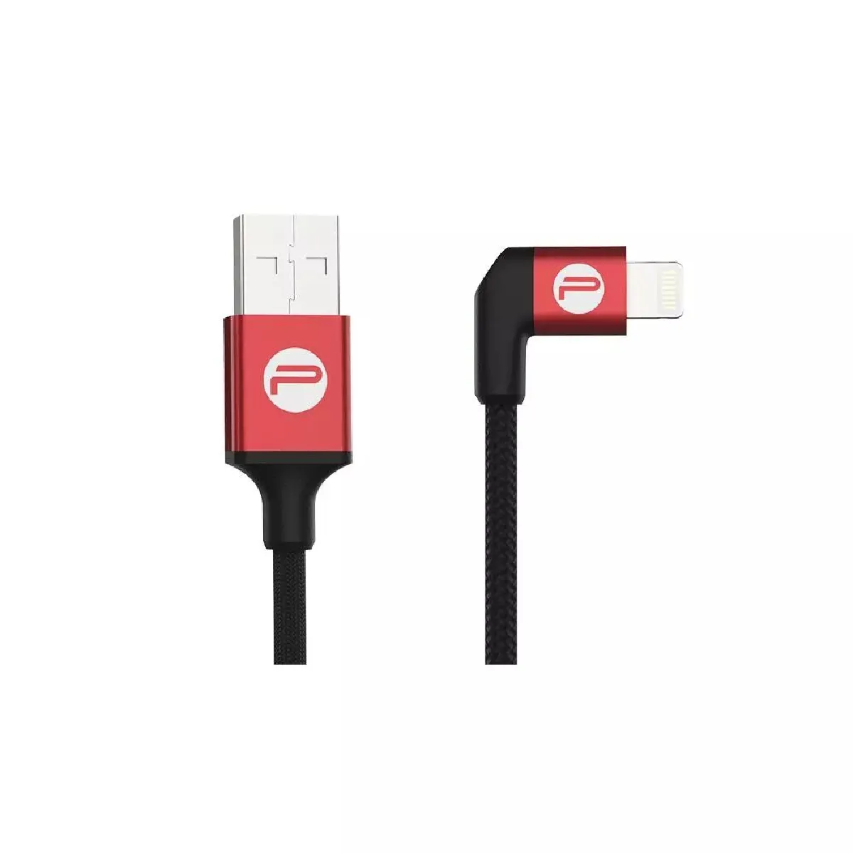 Pgytech Noir P-Gm-115 Câble De Téléphone Portable Rouge 0,35 M Usb A Lightning - Neuf - Image 3