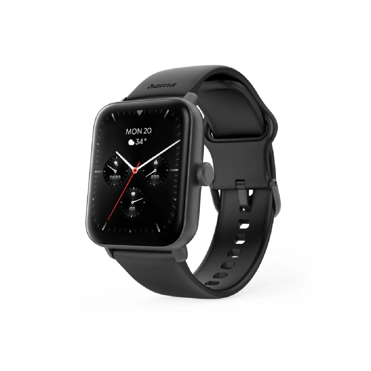 Montre connectée Hama 6010 écran TFT fonctions téléphone étanche + GPS