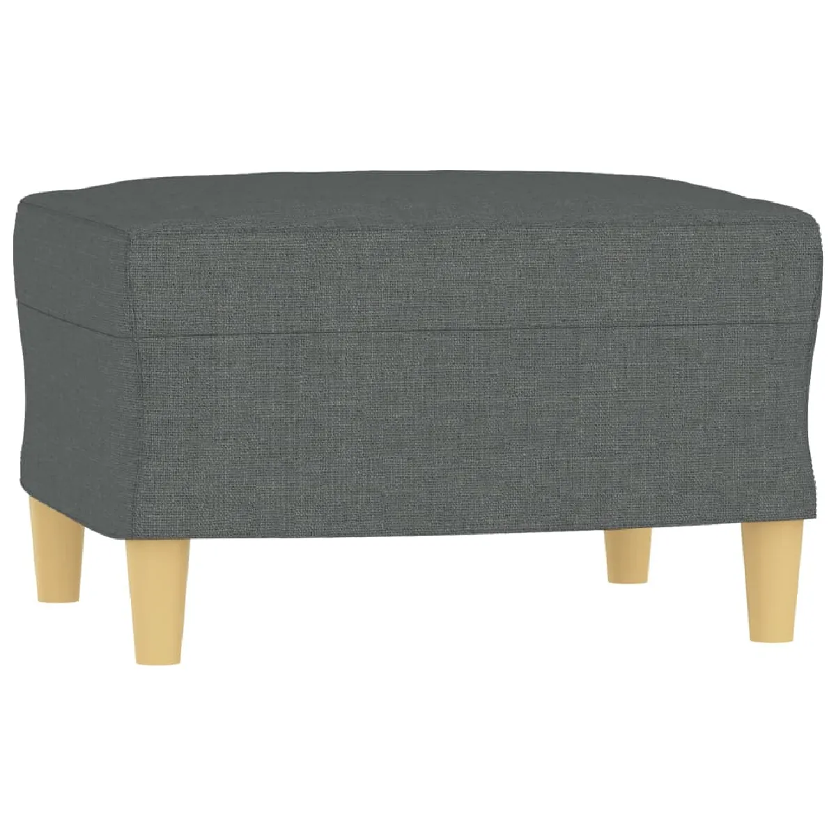 Decoshop26 Repose-pieds tabouret - Gris Decoshop26 Repose-pieds tabouret - Gris