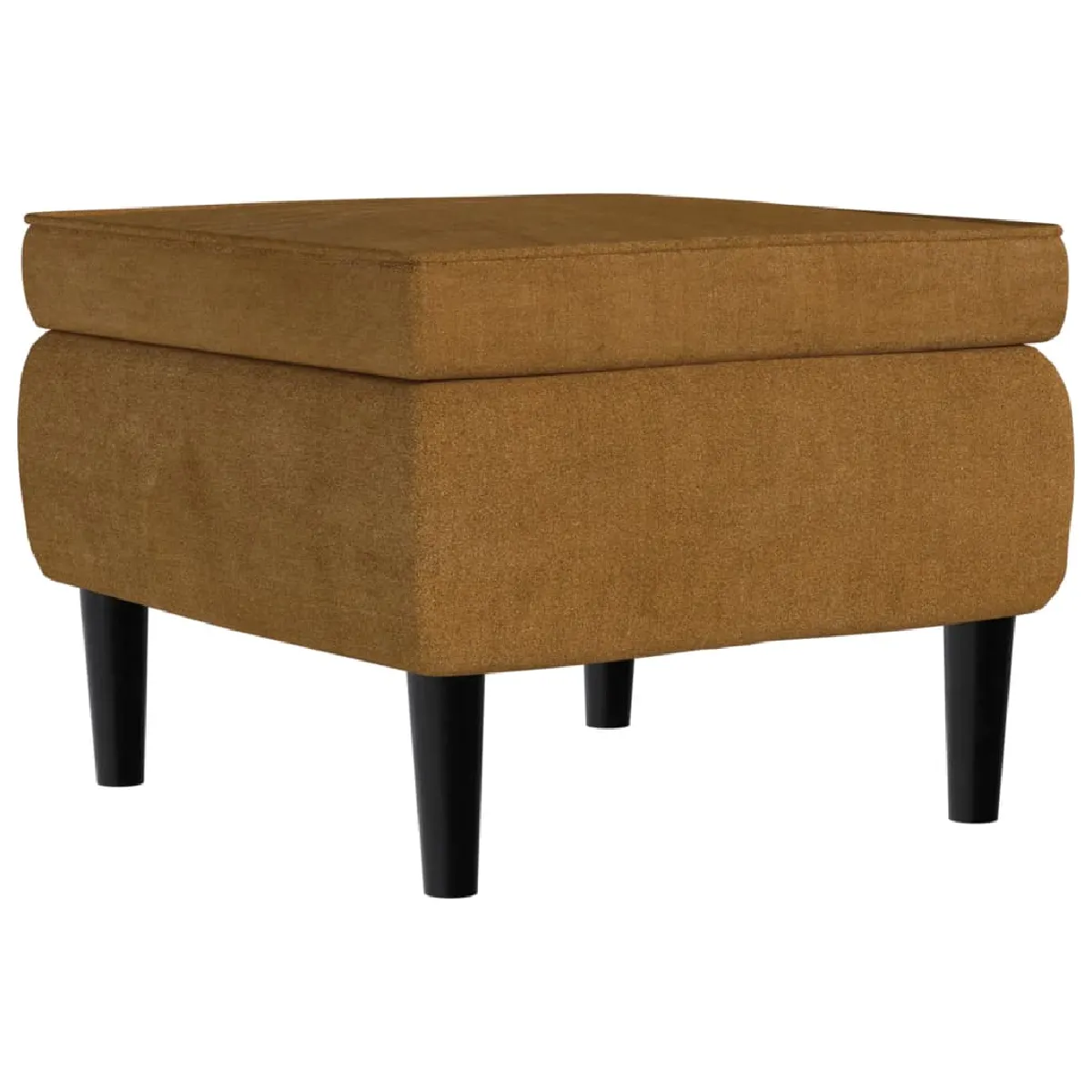 Decoshop26 Tabouret repose-pieds - Marron