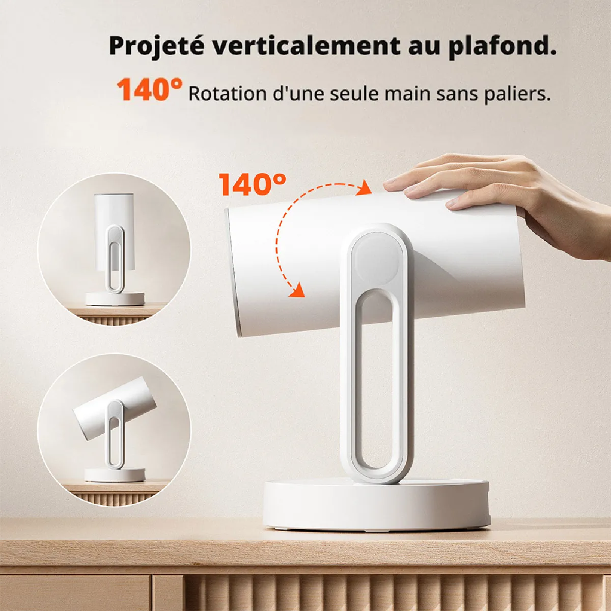 Projecteur ETOE Starfish Certifié Netflix & Android TV 11.0 - 4K